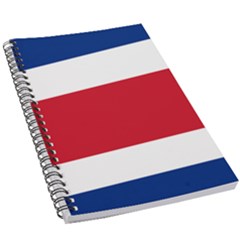 Costa Rica Flag 5 5  X 8 5  Notebook by FlagGallery