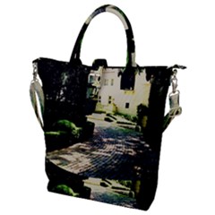 Hot Day In Dallas 1 Buckle Top Tote Bag by bestdesignintheworld