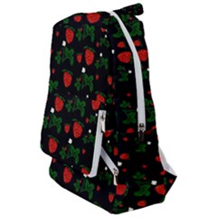 Strawberries Pattern Travelers  Backpack by bloomingvinedesign