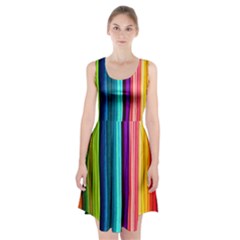 Colorful-57 Racerback Midi Dress by ArtworkByPatrick