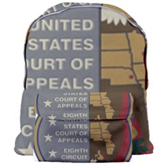 Seal Of United States Court Of Appeals For Eighth Circuit Giant Full Print Backpack by abbeyz71