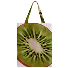 Kiwi Fruit Fresh Green Tasty Food Zipper Classic Tote Bag by Simbadda
