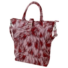 Abstract  Buckle Top Tote Bag by Sobalvarro