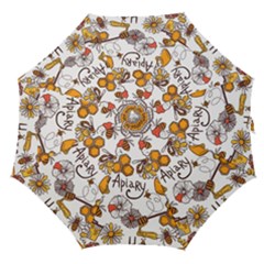 Honey Seamless Pattern Straight Umbrellas by Vaneshart