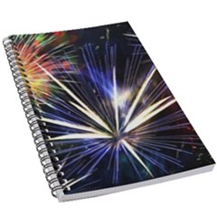 Fireworks Rocket Night Lights 5 5  X 8 5  Notebook by HermanTelo