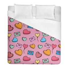 Candy Pattern Duvet Cover (full/ Double Size) by Sobalvarro