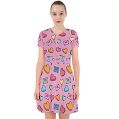 Candy Pattern Adorable In Chiffon Dress by Sobalvarro