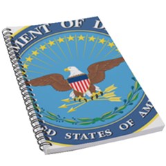 Seal Of United States Department Of Defense 5 5  X 8 5  Notebook by abbeyz71