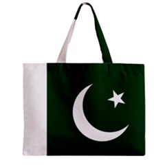 Flag Of Pakistan Zipper Mini Tote Bag by abbeyz71
