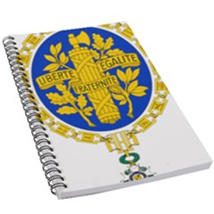 Coat O Arms Of The French Republic 5 5  X 8 5  Notebook by abbeyz71