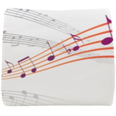 Music Notes Clef Sound Seat Cushion by HermanTelo