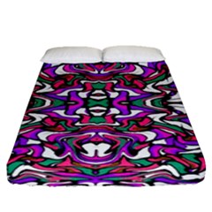 Ab 72 Fitted Sheet (queen Size) by ArtworkByPatrick
