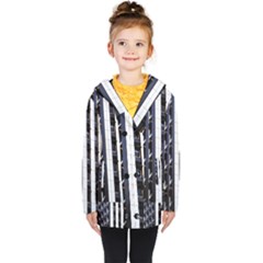 Architecture Building Pattern Kids  Double Breasted Button Coat by Amaryn4rt