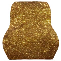 Gold Glitters Metallic Finish Party Texture Background Faux Shine Pattern Car Seat Back Cushion  by genx