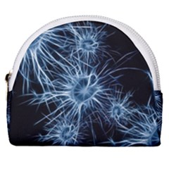 Neurons Brain Cells Structure Horseshoe Style Canvas Pouch by Alisyart