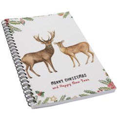 Xmas Deer 5 5  X 8 5  Notebook by xmasyancow