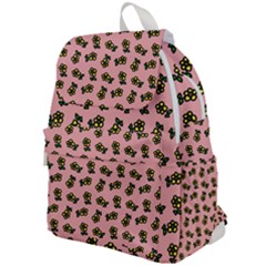 Daisy Pink Top Flap Backpack by snowwhitegirl