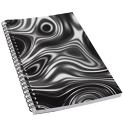 Wave Abstract Lines 5 5  X 8 5  Notebook by HermanTelo
