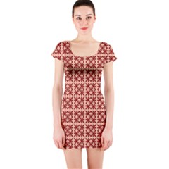 Df Pietri Short Sleeve Bodycon Dress by deformigo