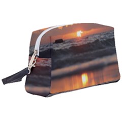 Ocean Sunrise Wristlet Pouch Bag (large) by TheLazyPineapple