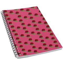 Rose In Mexican Pink 5 5  X 8 5  Notebook by snowwhitegirl