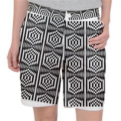 Mandala Pattern Pocket Shorts by Sparkle