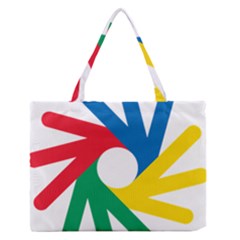 Logo Of Deaflympics Zipper Medium Tote Bag by abbeyz71