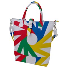 Logo Of Deaflympics Buckle Top Tote Bag by abbeyz71