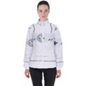 Ipaused2 Women s High Neck Windbreaker View1