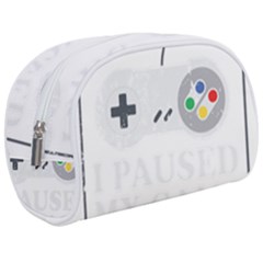 Ipaused2 Makeup Case (medium) by ChezDeesTees
