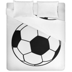 Soccer Lovers Gift Duvet Cover Double Side (california King Size) by ChezDeesTees