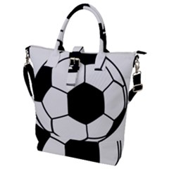 Soccer Lovers Gift Buckle Top Tote Bag by ChezDeesTees