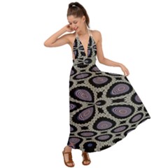 Kalider Backless Maxi Beach Dress by Sparkle