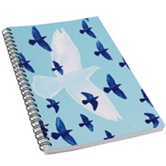 Illustrations Birds Flying 5 5  X 8 5  Notebook by HermanTelo