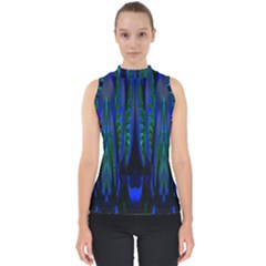 Glowleafs Mock Neck Shell Top by Sparkle