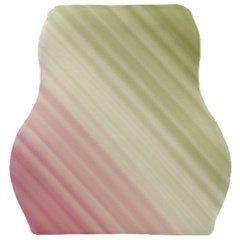 Pink Green Car Seat Velour Cushion  by Sparkle