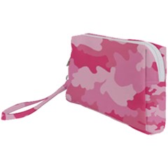 Camo Pink Wristlet Pouch Bag (small) by MooMoosMumma