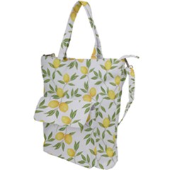 Lemons Shoulder Tote Bag by Angelandspot