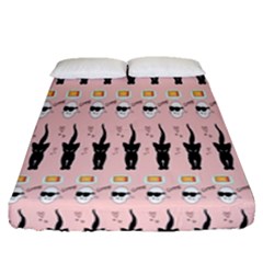 Halloween Fitted Sheet (queen Size) by Sparkle