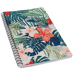 Tropical Flowers 5 5  X 8 5  Notebook by goljakoff