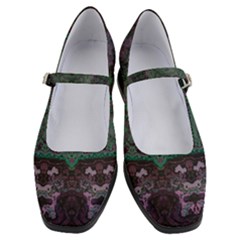Mandala Corset Women s Mary Jane Shoes by MRNStudios