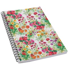 Summer Flowers Pattern 5 5  X 8 5  Notebook by goljakoff