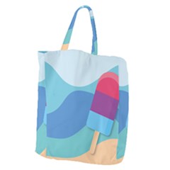 Ice Summer Beach Sea Dessert Giant Grocery Tote by HermanTelo