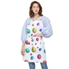 Egg Easter Texture Colorful Pocket Apron by HermanTelo