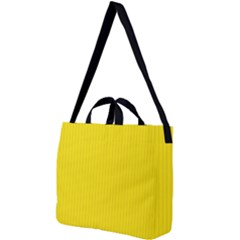 Bumblebee Yellow - Square Shoulder Tote Bag by FashionLane