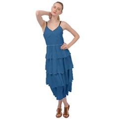 Classic Blue - Layered Bottom Dress by FashionLane
