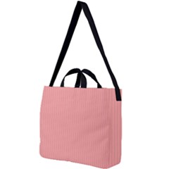 Candlelight Peach - Square Shoulder Tote Bag by FashionLane
