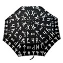 Macromannic Runes Collected Inverted Folding Umbrellas View1
