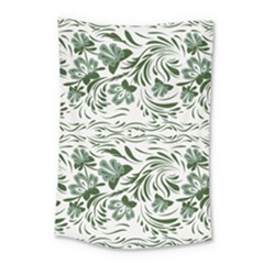 Green Leaves Small Tapestry by Eskimos
