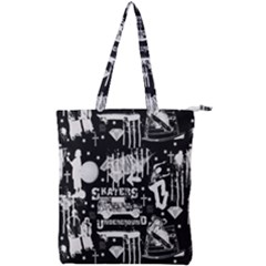 Skater-underground2 Double Zip Up Tote Bag by PollyParadise